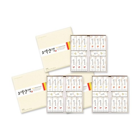 [화과방] 오색양갱세트 14개입 (+쇼핑백) / 선물세트, 3세트