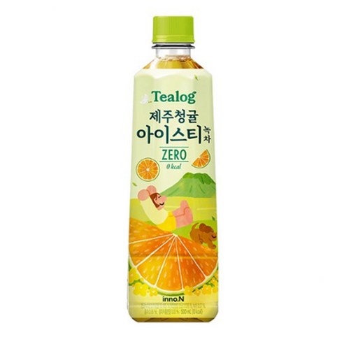 티로그 제주청귤 아이스티 녹차 제로