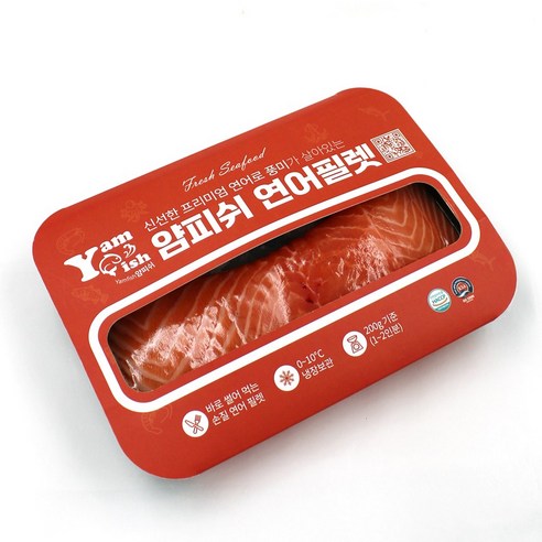 노르웨이 슈페리어 생연어 필렛 연어회