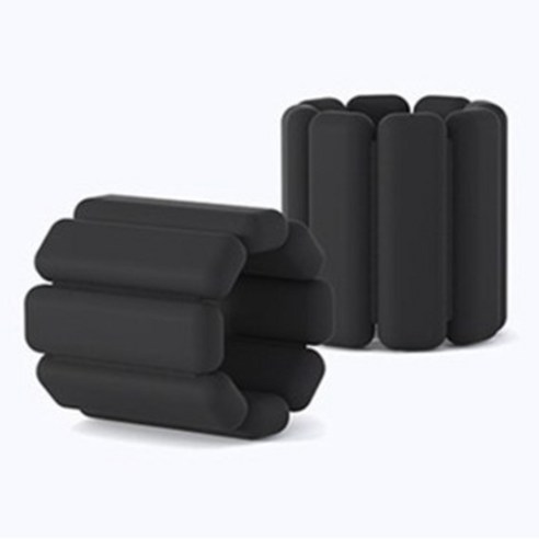 모래주머니 손목 발목 중량밴드 홈트 홈트레이닝 기구, 블랙, 450g