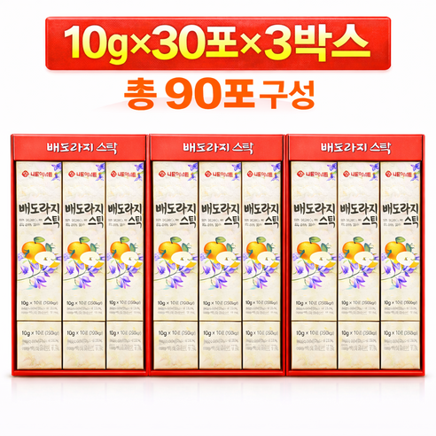 서울약사신협 100%국내산 배도라지 스틱 10g 30포, 300g