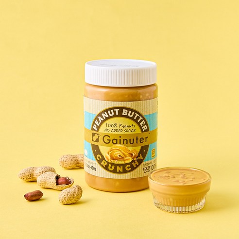 제이넛터 무가당 땅콩버터 스무스 500g, 1개, 500g