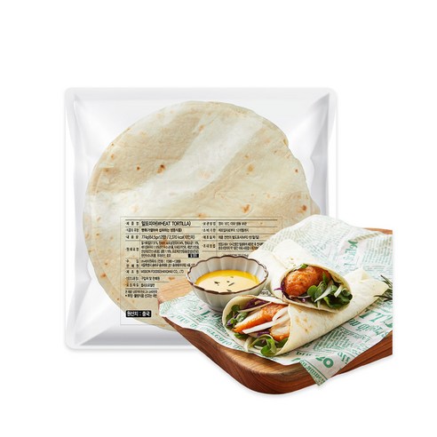 밀또띠아 10인치 (64.5g x 12장)