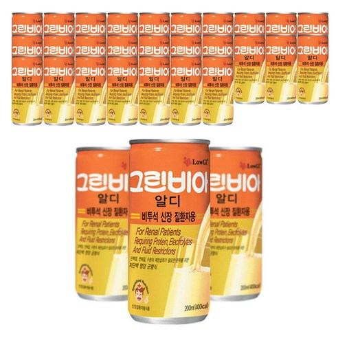 그린비아 알디 비투석, 200ml, 30개