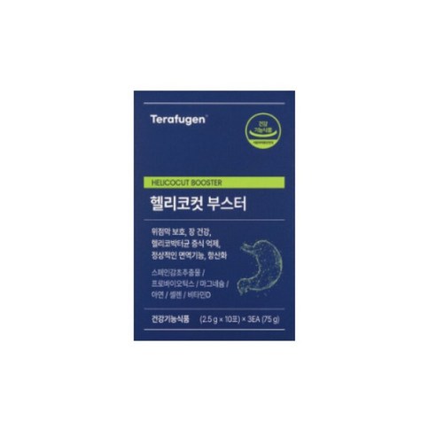 테라퓨젠 헬리코컷부스터 30포 1박스 헬리코컷, 2.5g, 1박스
