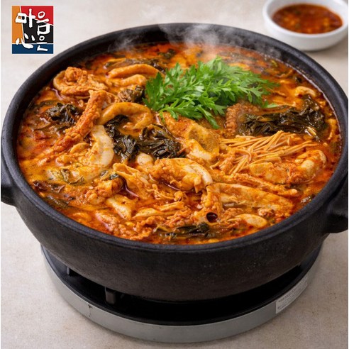 [마음심은] 대용량 잡내제거 우거지 소곱창전골 1kg x 5팩 간편식 밀키트 캠핑 해장국 술안주