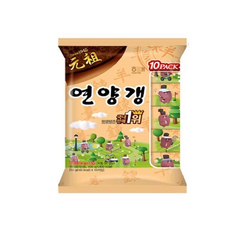 해태제과 연양갱10PACK 500g, 500g, 1개