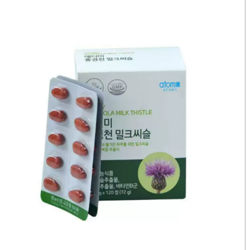 애터미 홍경천 밀크씨슬 72g