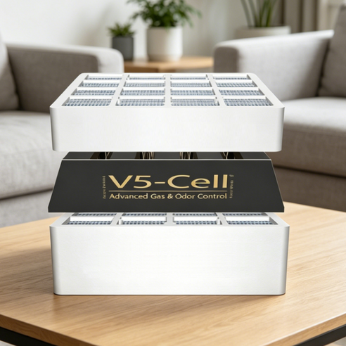 호환 아이큐에어 필터 프리맥스 V5-Cell 하이퍼헤파 공기청정기 필터 헬스프로 HP100 HP150 HP250 교체, 1개, 프리맥스필터
