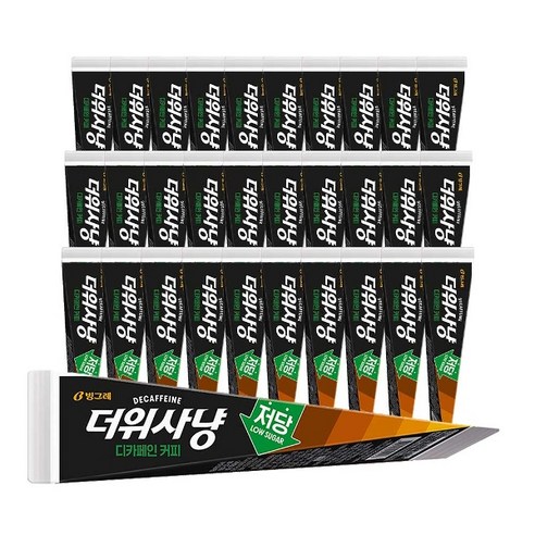 빙그레 더위사냥 저당 디카페인 커피 아이스크림 30개 787416
