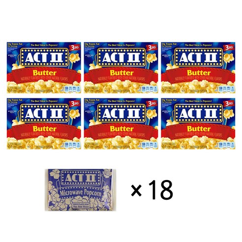 액트투 전자렌지용 팝콘 버터맛