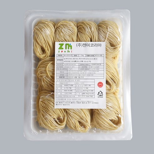 다마시이 고급 생 파스타면 1.5kg (10인분) - 프리미엄 스파게티 생면