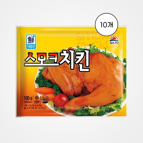[대림냉장] 스모크치킨180g x10개
