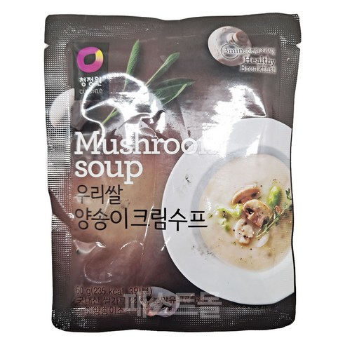 우리쌀 양송이크림수프 60g 우리쌀수프/스프, 60g, 1개
