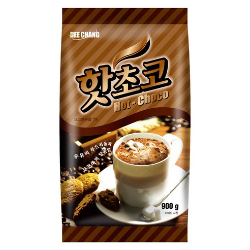 희창 핫초코 900g X 3개 코코아 믹스 분말 가루