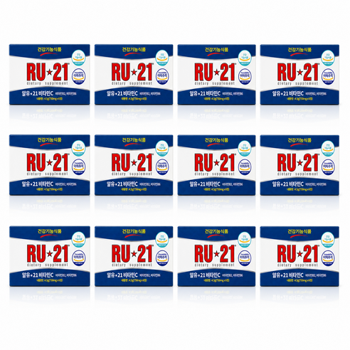 알유21 RU-21 숙취해소 6정 12EA