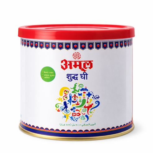 AMUL PURE GHEE INDIA 1LTR 아뮬 퓨어 기버터 목초사육 방탄커피 기버터