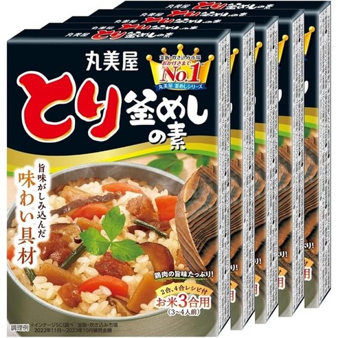 마루미야 식품공업 도리가마 밥 재료 134g×5개