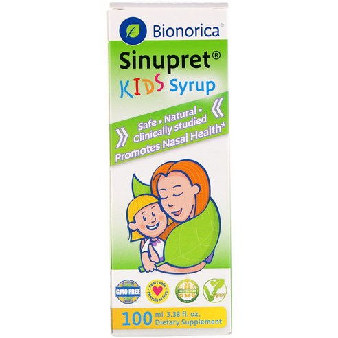 Bionorica 시누프렛 어린이 호흡기 & 면역력 시럽
