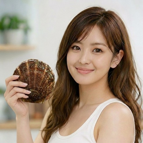 통영 산지직송 세척 흑백 가리비 25미 내외