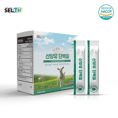 초유 산양유 단백질 분말 스틱, 60개, 단일상품