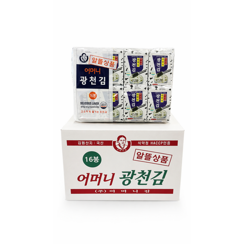 *어머니 광천김 고소한 알뜰상품 조미김
