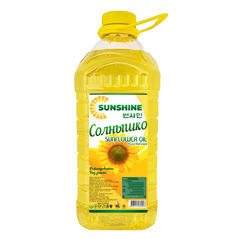 HALAL SUN FLOWER OIL.  프리미엄 썬샤인 해바라기씨유 3L