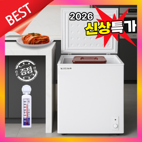 다담은 소형 김치냉장고 1등급 무소음 미니 뚜껑형 원룸 냉동고겸용 1인가구 자취방, 김치냉장고(70리터), 화이트