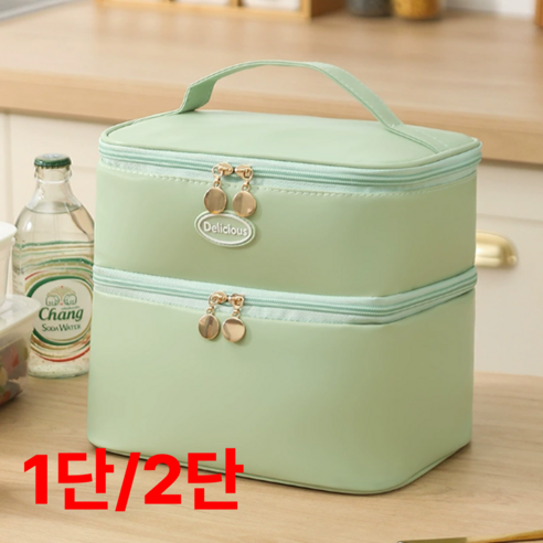 라스포스 피크닉 보냉가방, 소프트 민트, 1개