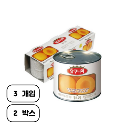 알쿠니아 황도 통조림