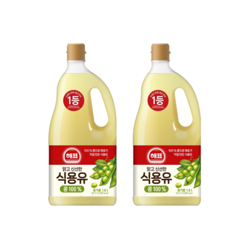 해표 콩기름 식용유