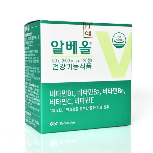 오스코텍 알베올, 1개, 120정