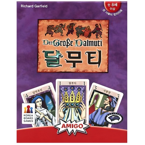 코리아보드게임즈 달무티 보드게임, 혼합색상, 1개