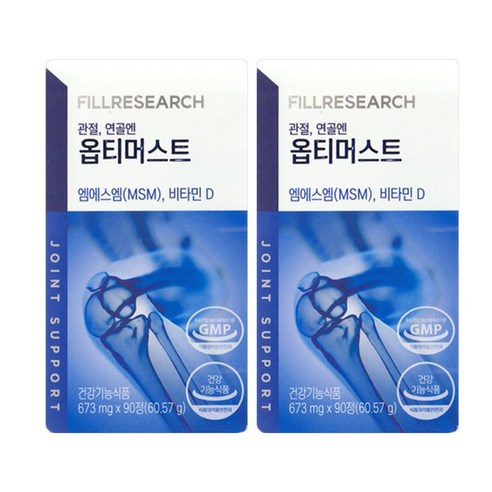 필리서치 옵티머스트 관절 연골 뼈 비타민D 옵티 OPTI MSM