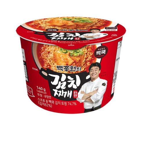 백종원 김치찌개 라면