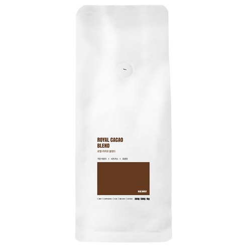 빈임팩트 로열 카카오 블렌딩 원두 당일로스팅, 1kg, 1개, 프렌치프레스