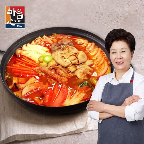 [마음심은] 배윤자 푸짐한 소곱창전골 800g, 10팩