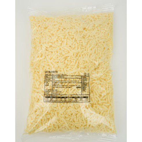제일유업 잇츠잇 슈레드 모짜렐라치즈 2.5kg 피자 자연치즈 100%