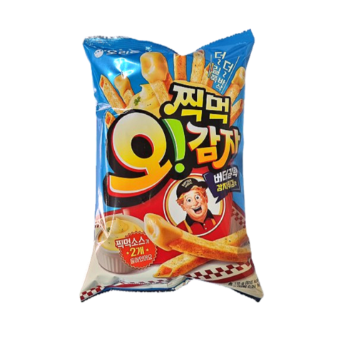 오리온 찍먹 오감자 버터갈릭감자튀김맛