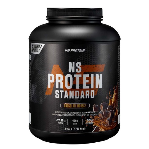NS 프로틴 스탠다드 초코맛 2kg 헬스보충제 단백질보충제, 1개