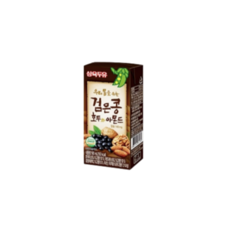 삼육두유 검은콩 호두와 아몬드, 190ml, 64개