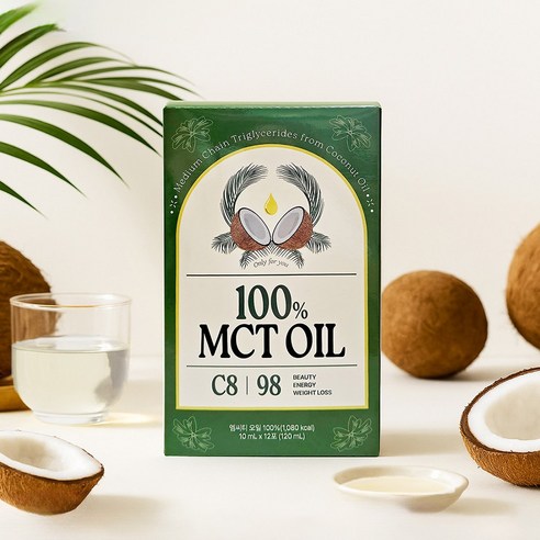 BEW MCT 오일, 1박스, 120ml