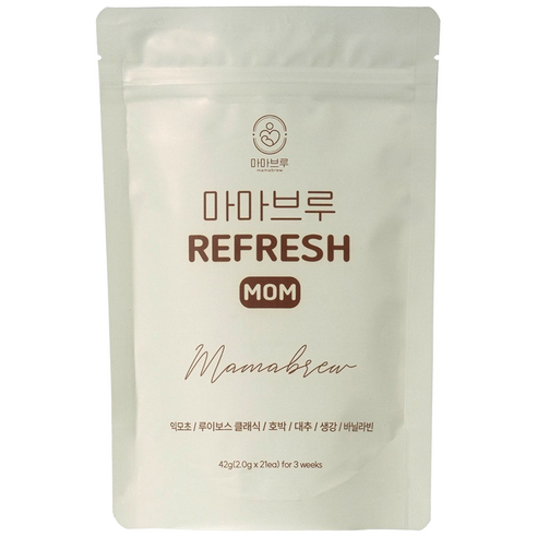 [마마브루] RefreshMom 리프레시맘 산후조리 루이보스, 1개, 42g