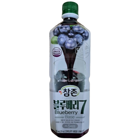 참존 블루베리원액 대용량 업소용, 9개, 835ml