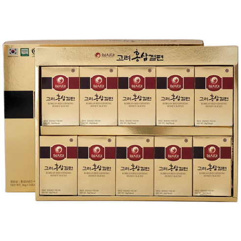 삼시대 고려 홍삼 절편 선물세트 (20g x 10개), 200g, 1개