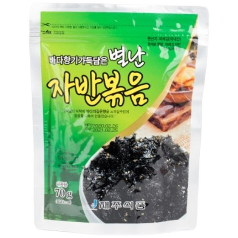 김자반 김가루 어린이김 자반볶음 재주식품 (70g*20EA)