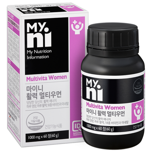 마이니 활력 멀티우먼 멀티비타민, 60정, 1개