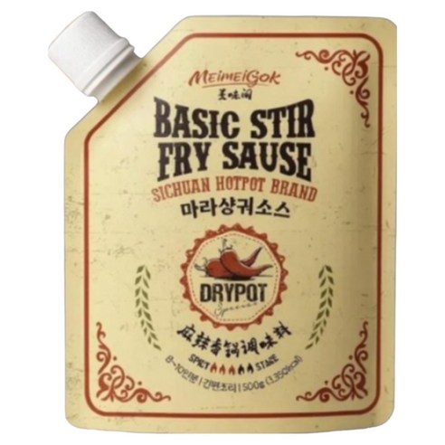미미각 마라샹궈 소스 마라맛 볶음소스, 1개, 500g