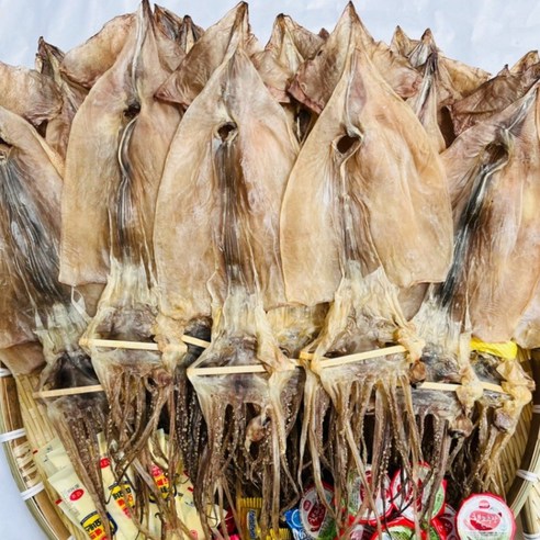 [수성호] 포항 구룡포 마른 건조 오징어 1.5키로(20미) 당일출고, 1.5kg(20미), 1개