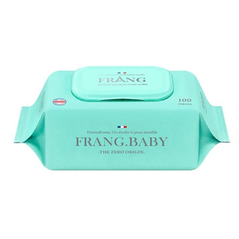 프랑프랑 더제로 오리진 영유아 아기 물티슈, 10개, 100매입, 45g